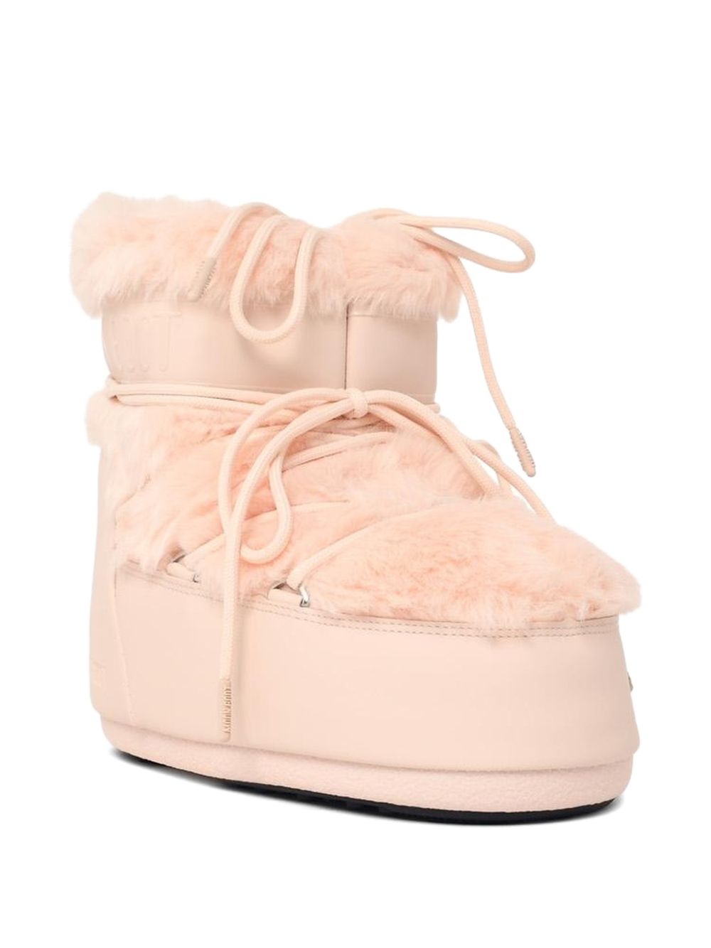 MB Icon Low Faux Fur 80D1409390 J042 DUSTY PINK MOON BOOT
