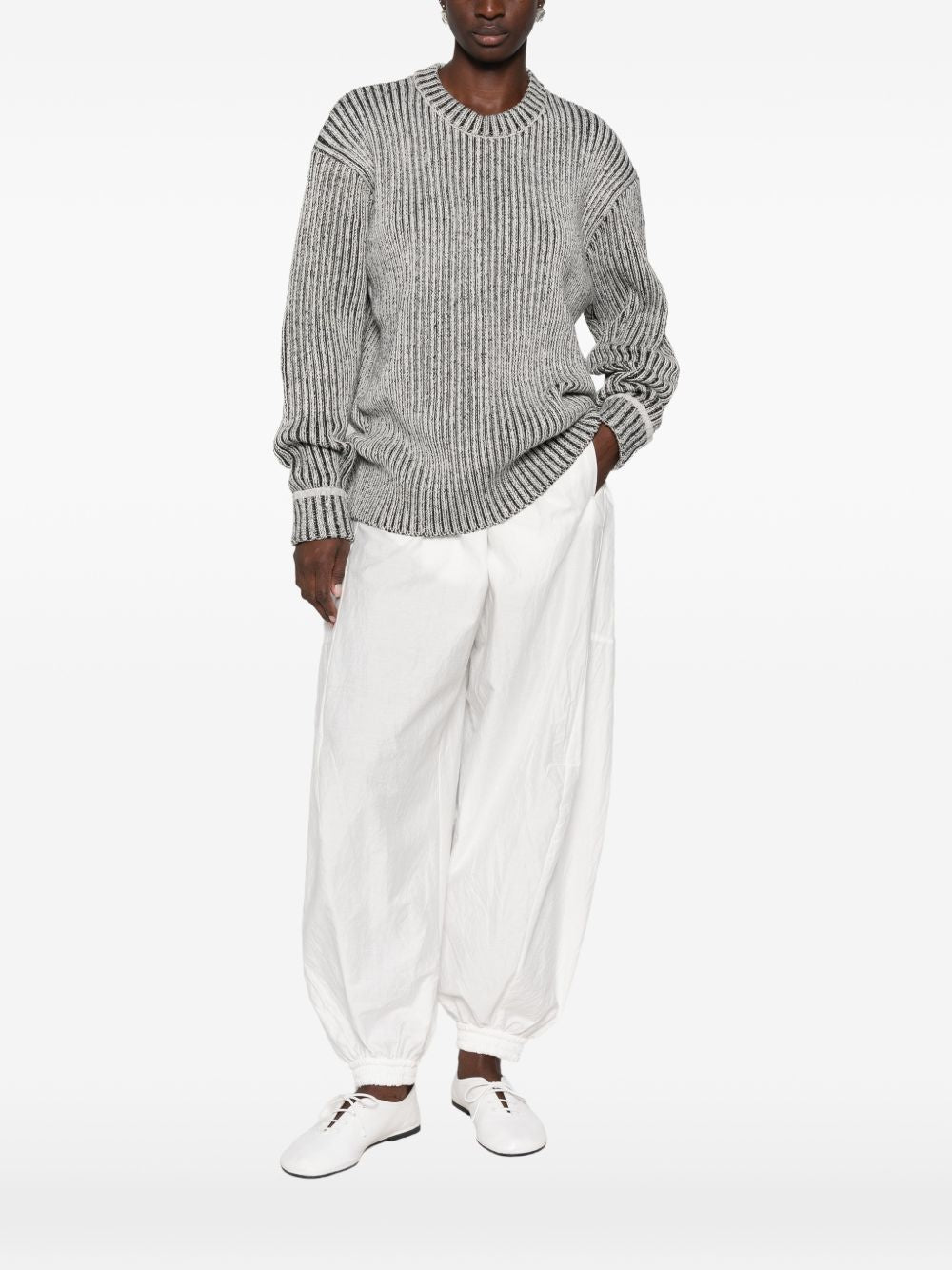 Sapa Knit Crew Neck 31000 VINTAGE WHITE RAINS
