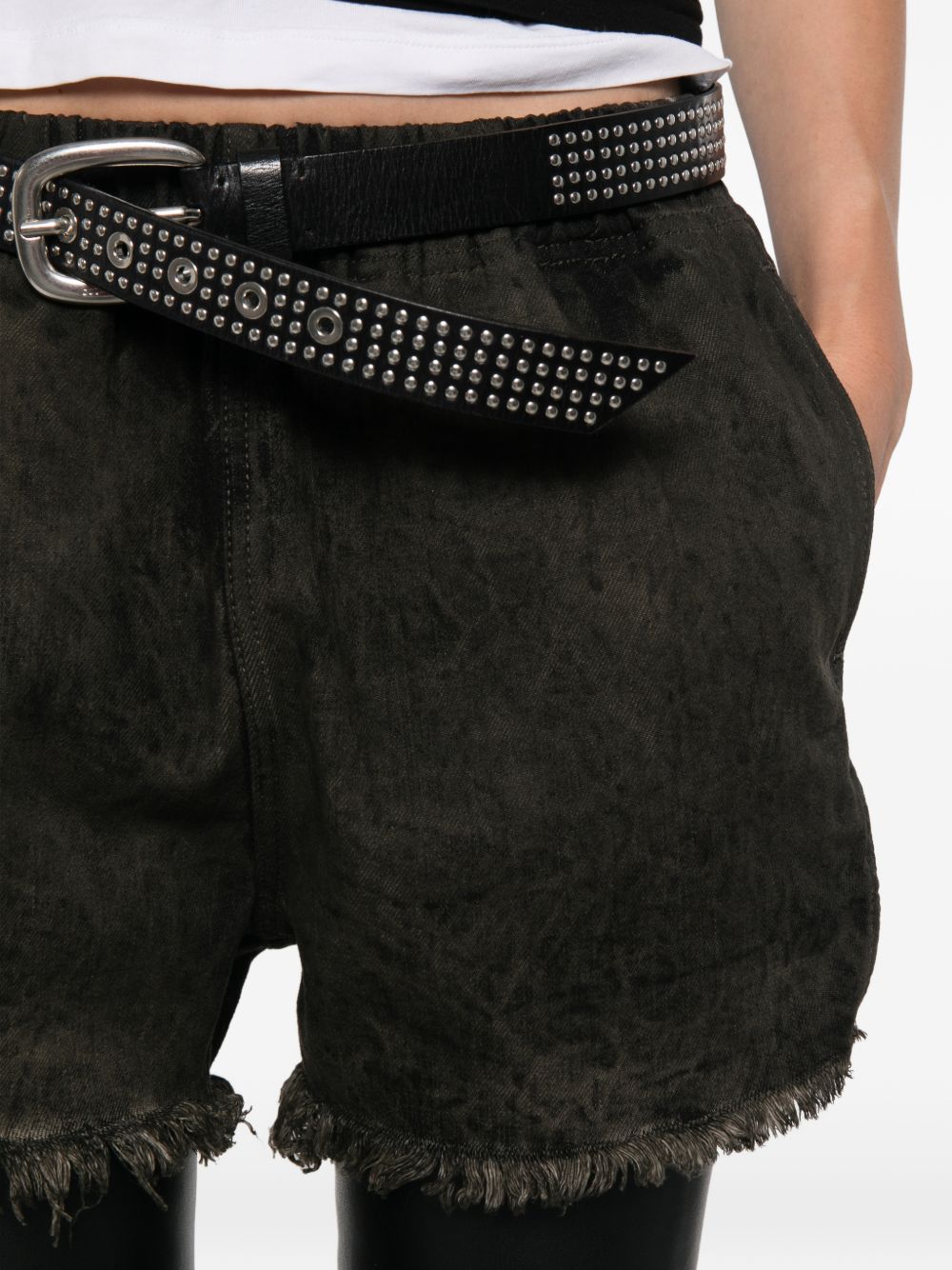 Shorts In Denim RO02F5392DRK 34 DUST RICK OWENS
