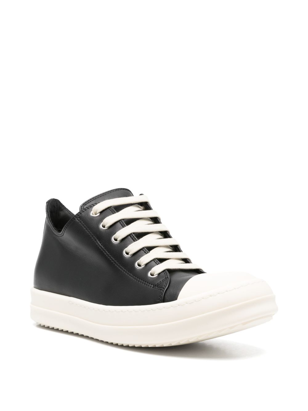 Sneakers Low In Pelle RP02F5891LCO 911 BLACK MILK RICK OWENS