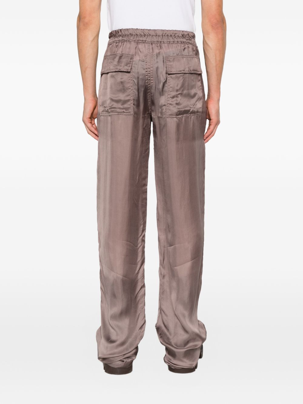 Pantaloni Dietrich Drawstring RU02F4378K 86 GRAPE RICK OWENS