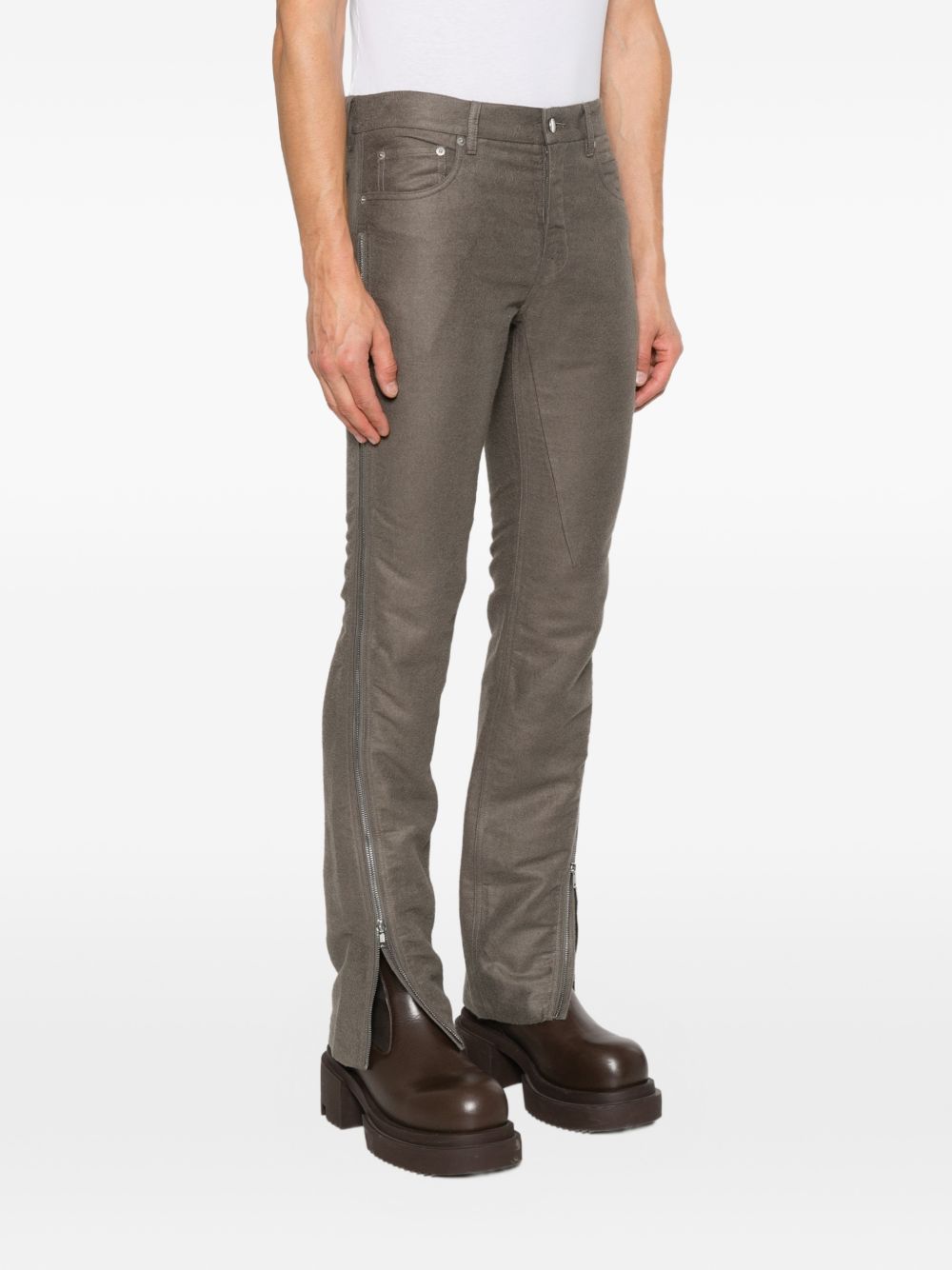 Pantaloni Vega Jeans RU02F4394MOR 34 DUST RICK OWENS