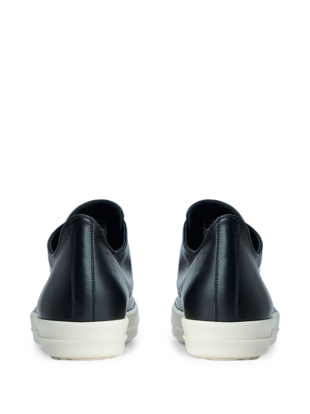 Low Sneakers In Pelle RU02F4891LCO 911 BLACK WHITE RICK OWENS
