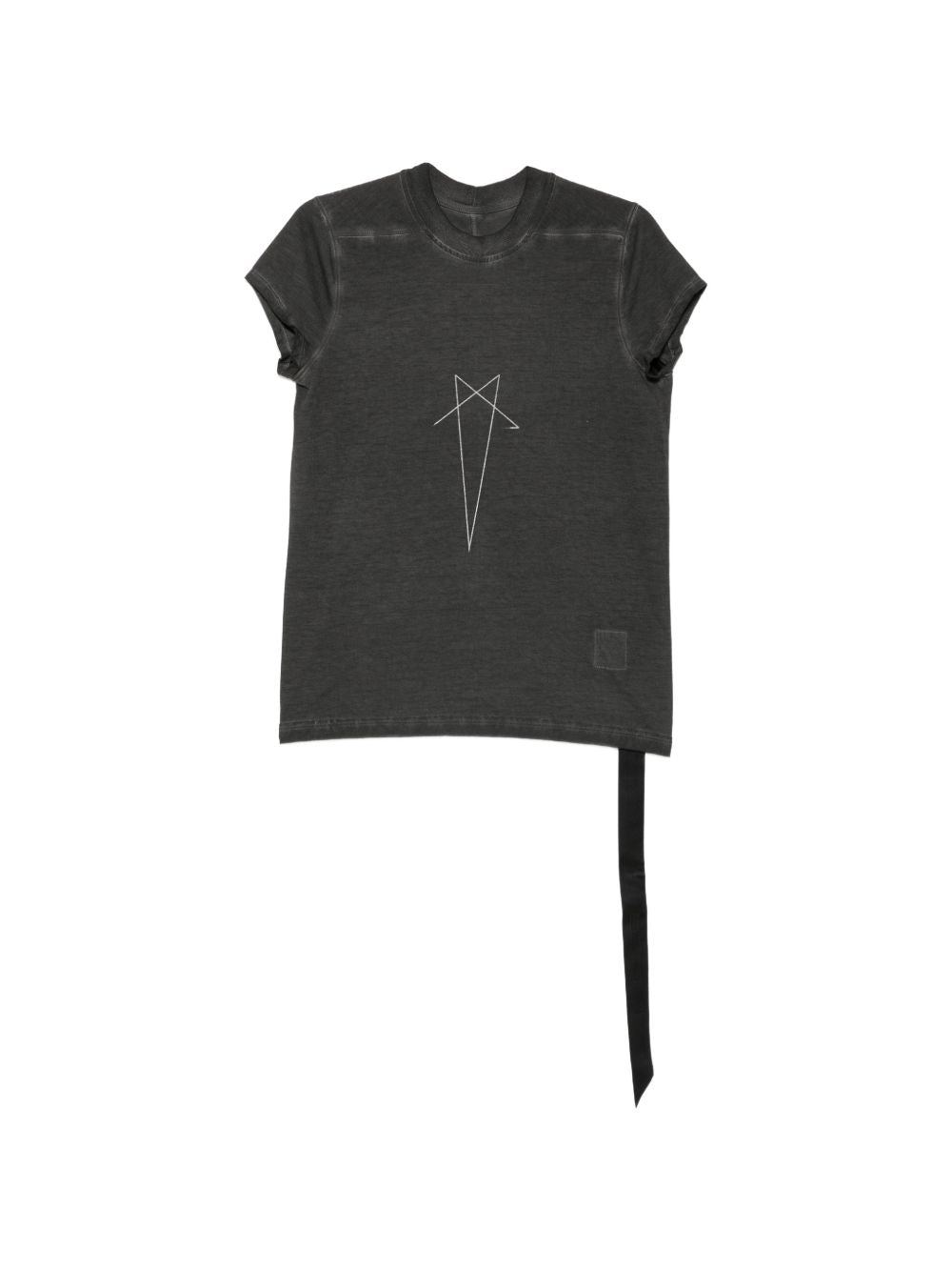 T-Shirt Small Level T DS02F6208RNDEP4 13918 BLACK FADED RICK OWENS DRKSHDW