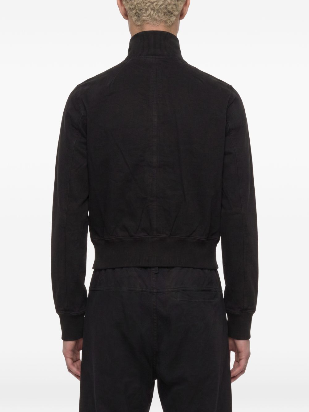 Rev Track Jacket DU02F6289RIG 09 BLACK RICK OWENS DRKSHDW