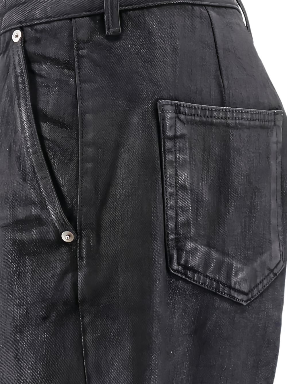 DU02F6356BW 99X BLACK WAX RICK OWENS DRKSHDW