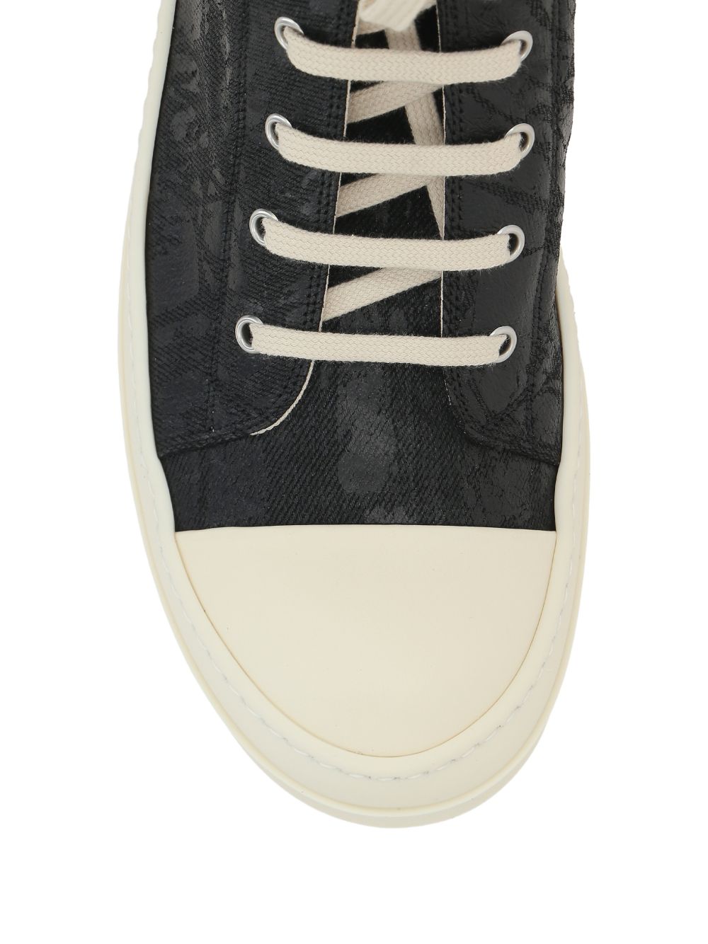 Sneakers In Denim Spalmato DU02F6800BMC 911 BLACK MILK RICK OWENS DRKSHDW