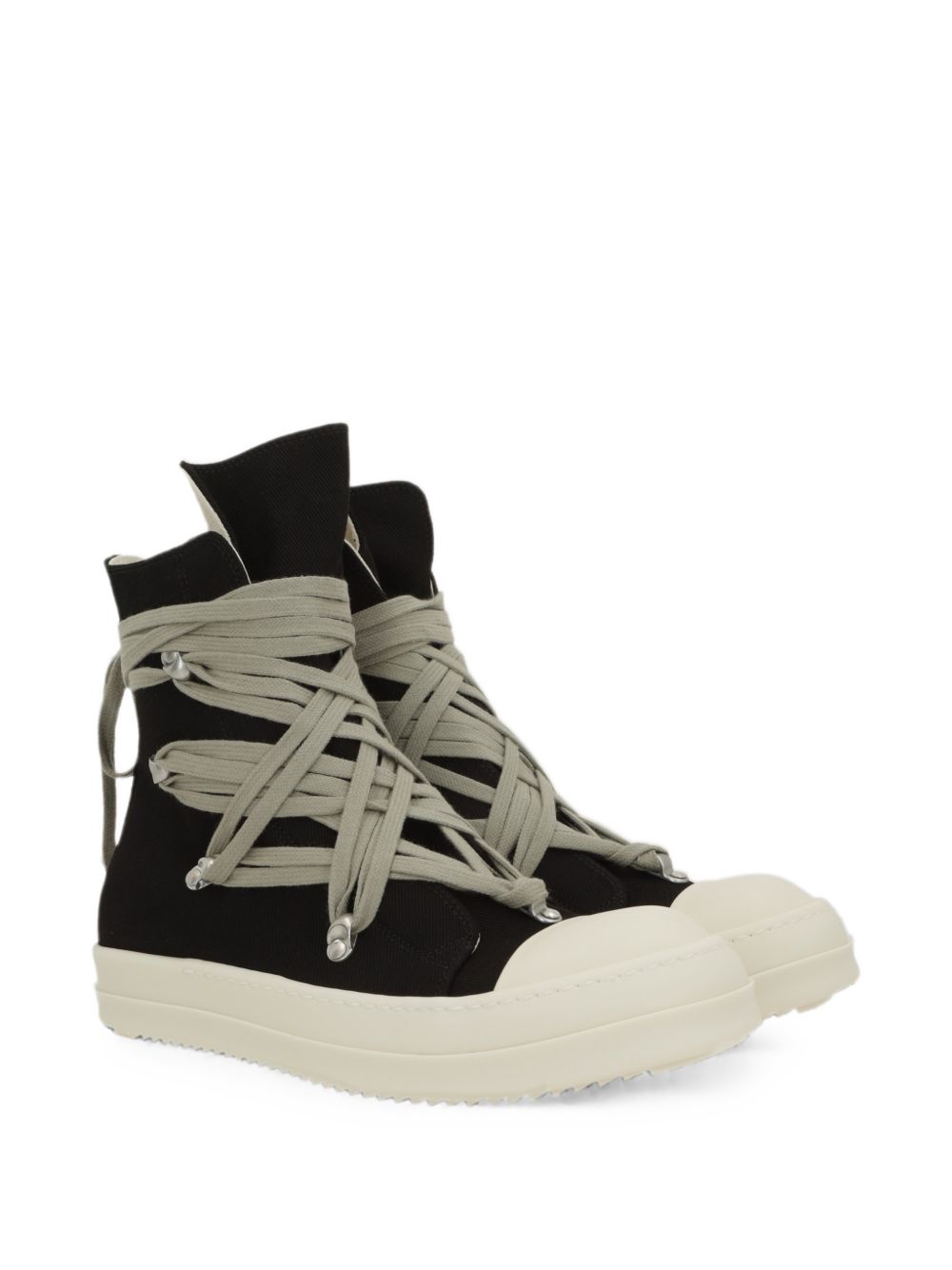 Sneakers Megalace In Denim DU02F6809DOW1 911 BLACK MILK RICK OWENS DRKSHDW