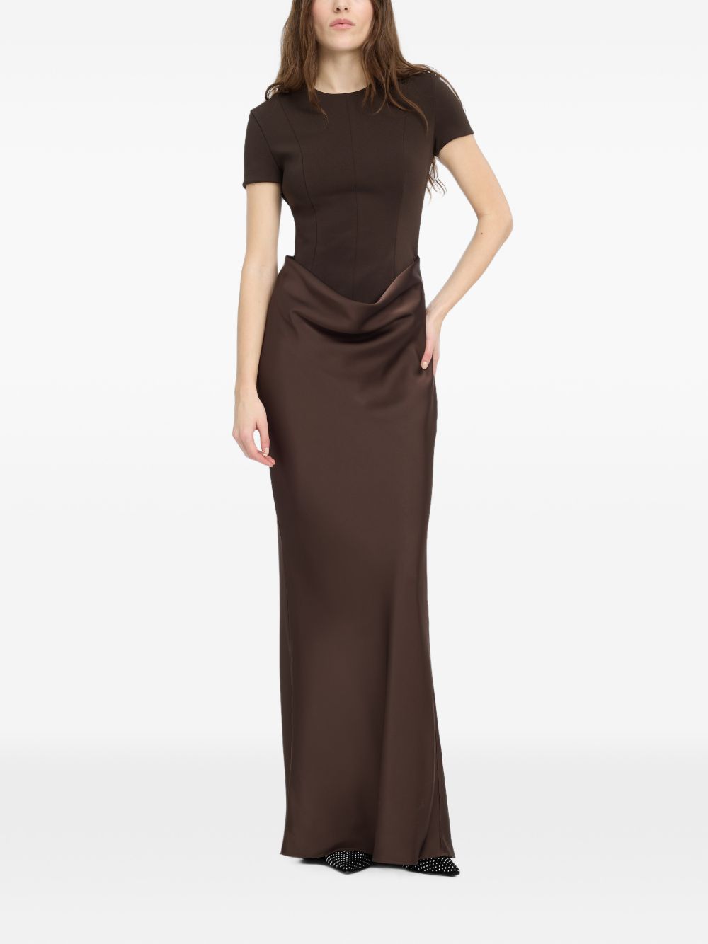 Capsleeve Draped Maxi 1162341667 1667 MOLE ROTATE