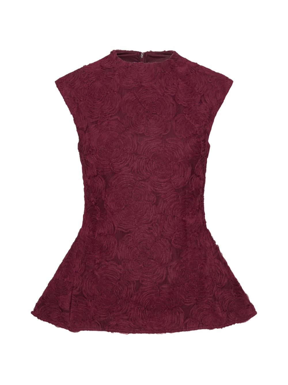 Flower Mesh Top 116274741 741 DECADENT CHOCOLATE ROTATE