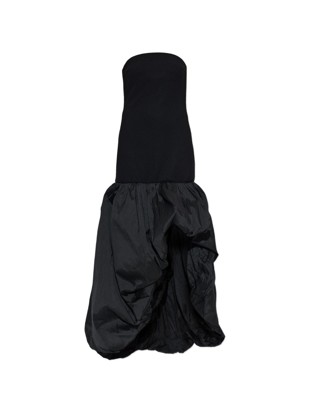 Mini Abito Bubble con Strascico 116797100 100 BLACK ROTATE