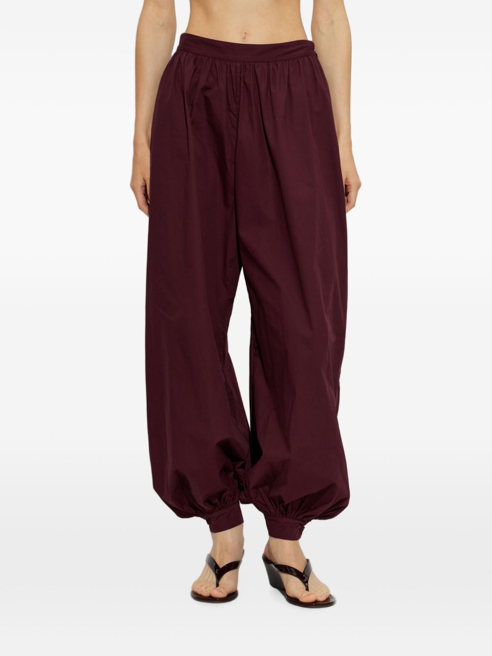 Balloon Pleated Pants 1170022734 2734 ZINFANDEL ROTATE