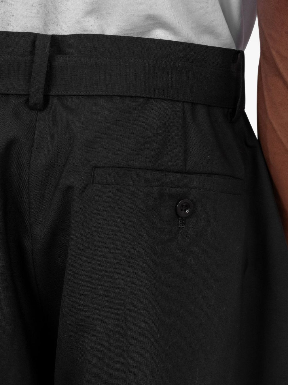 Pantaloni Formali 2604030M 001 BLACK SACAI