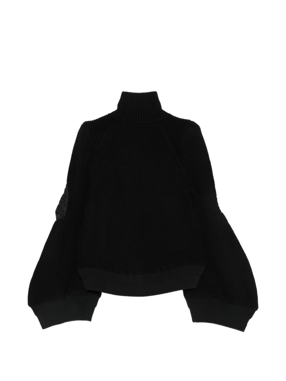 Blouson Di Lana Nylon 2608585 001 BLACK SACAI
