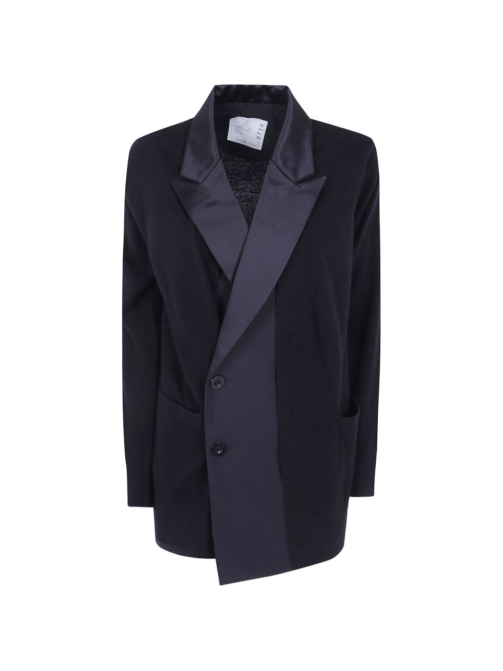 Blazer Cardigan In Maglia 2608714 001 BLACK SACAI