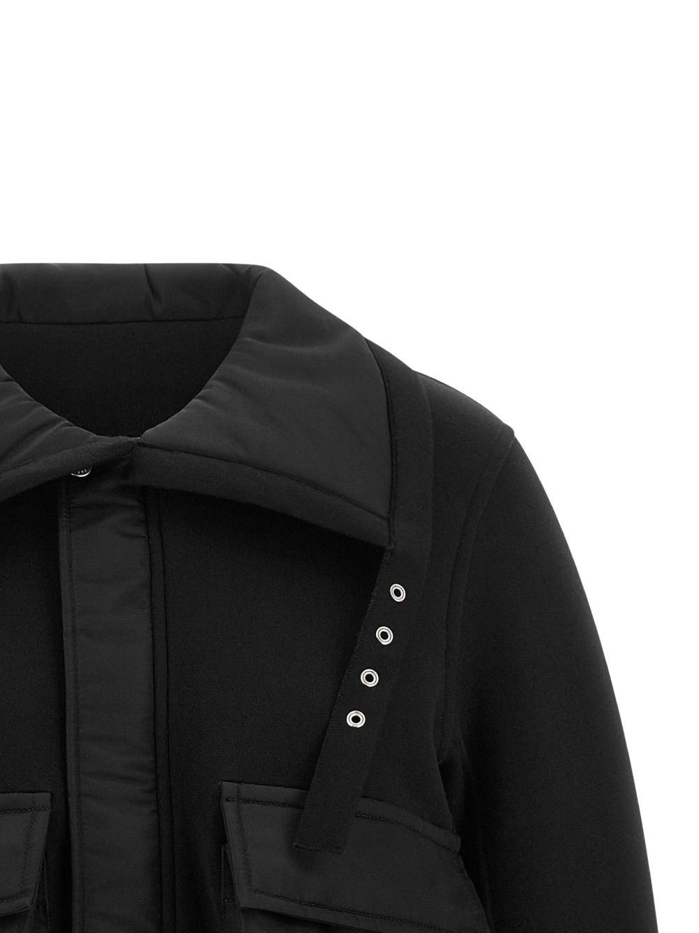 Blouson In Felpa 2608748 001 BLACK SACAI