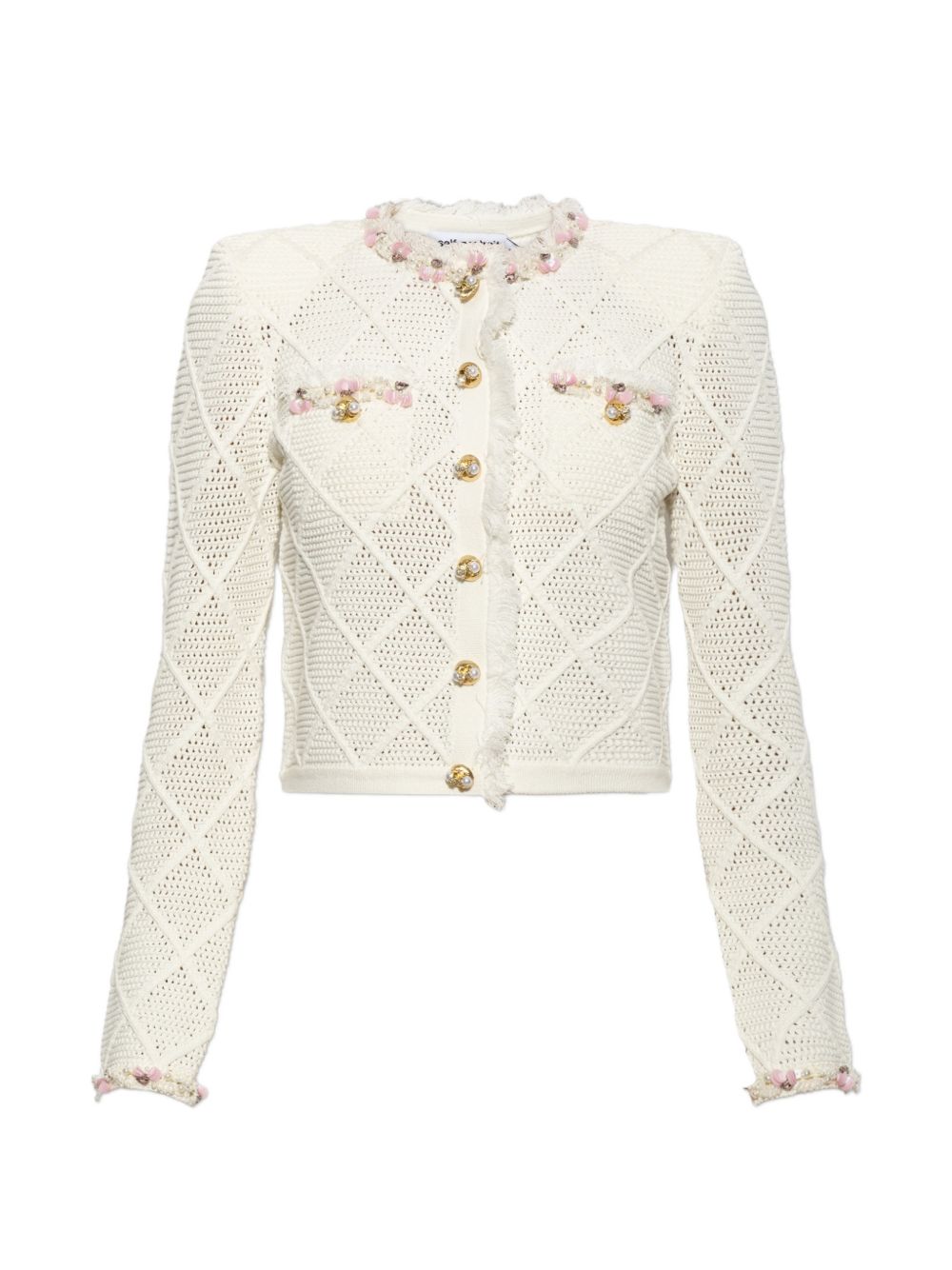 AW26088CAC CREAM SELF-PORTRAIT