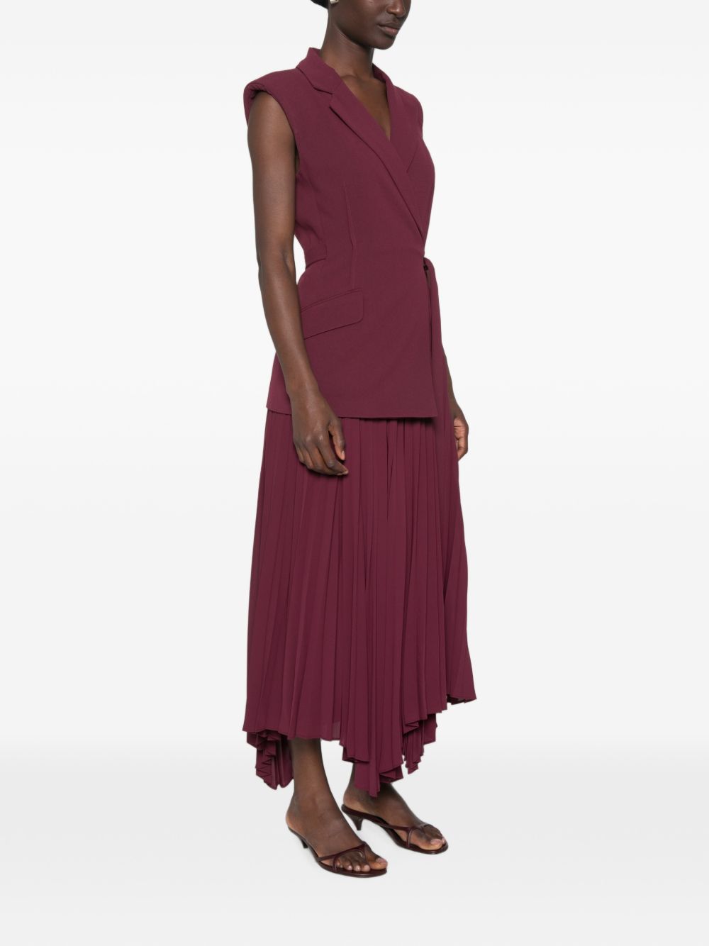 Abito midi con blazer Helena Combo 4261226CP FIG SIMKHAI