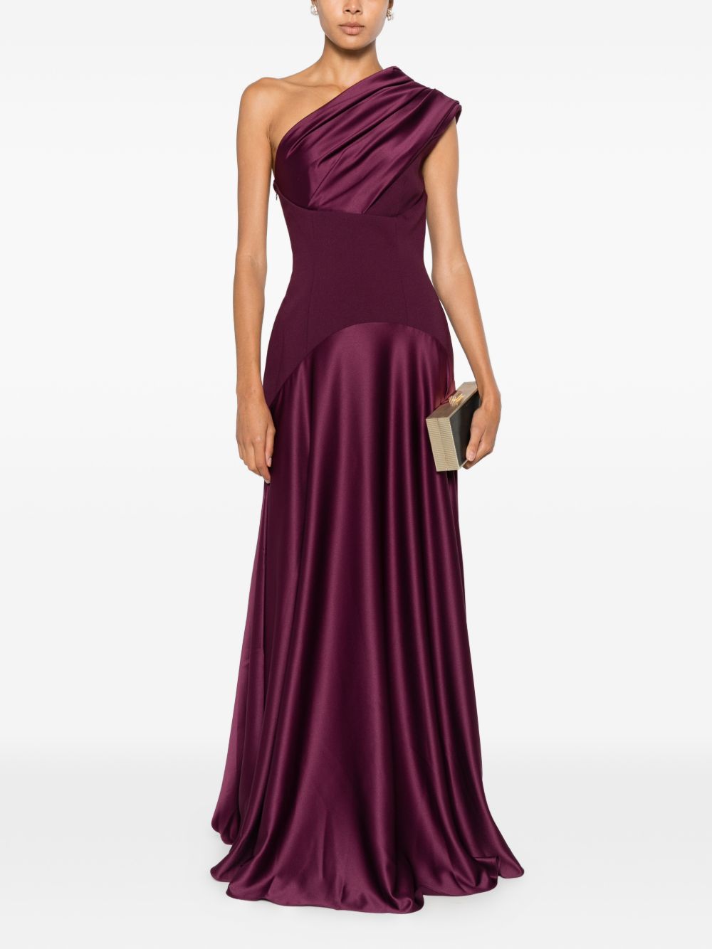 Abito lungo Gabriela OS48013 GRAPE SOLACE LONDON