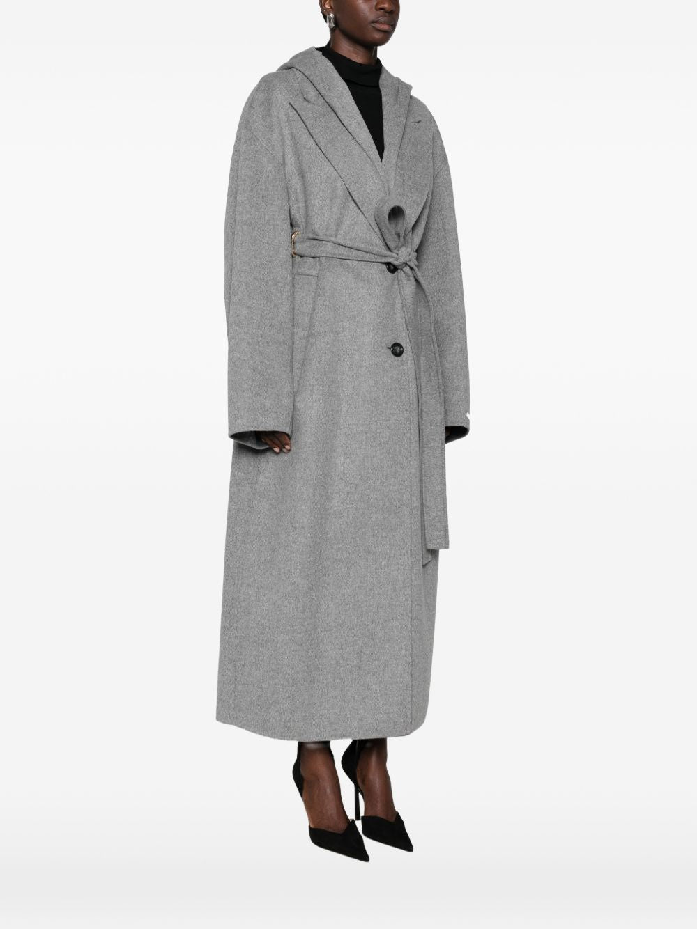 Cappotto In Doppio Drap Pura Lana 2622016012600 022 GRIGIO MEDIO SPORTMAX