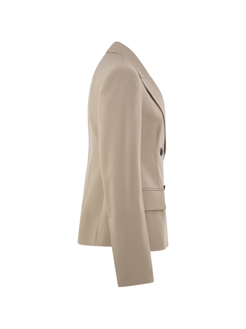 Blazer In Saglia Di Lana Bielastica 2622046052600 005 CANAPA SPORTMAX