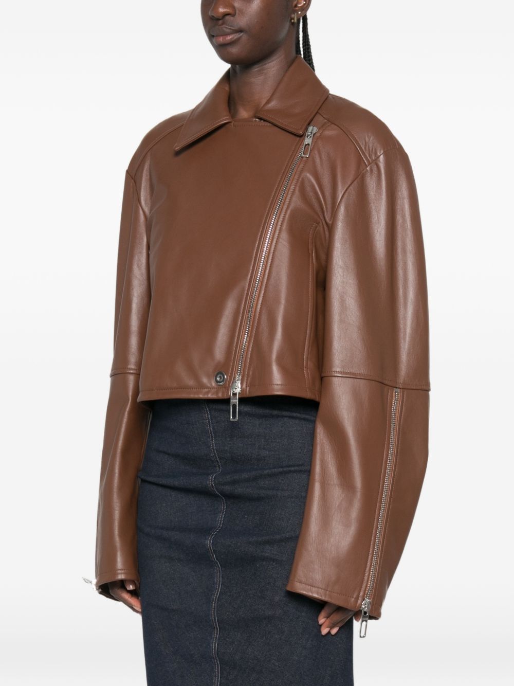 Giacca In Nappa 2622446021600 001 BRANDY SPORTMAX