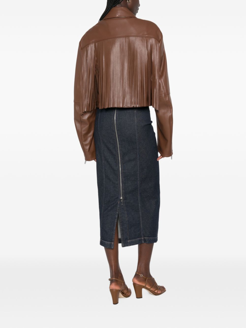 Giacca In Nappa 2622446021600 001 BRANDY SPORTMAX