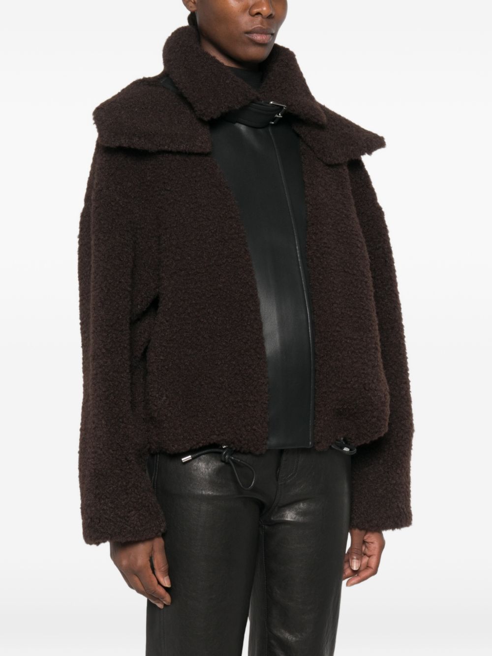 Giacca In Jersey 2622906012600 003 CIOCCOLATO SPORTMAX