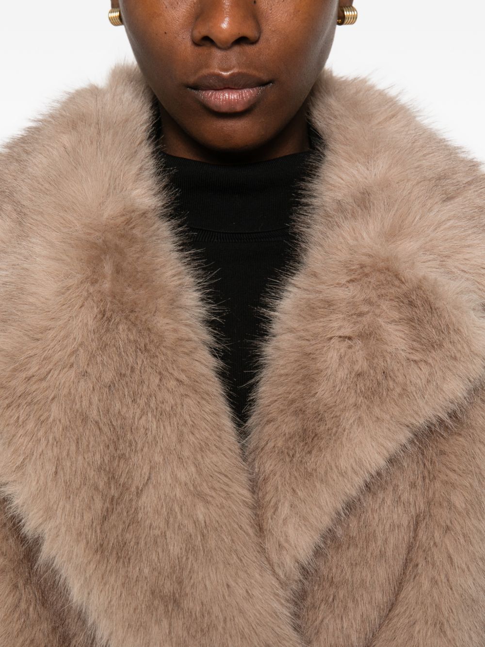 Gilet Kinley in Pelliccia Sintetica 667499471 10300 BEIGE STAND STUDIO