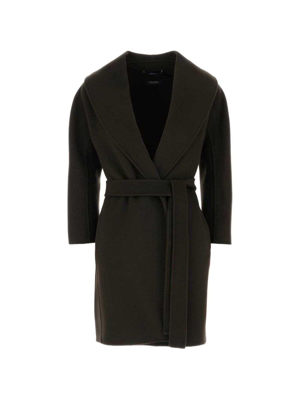 Cappotto Messi In Doppio Drap Pura Lana 2629016061600 084 DARK KHAKI S MAX MARA