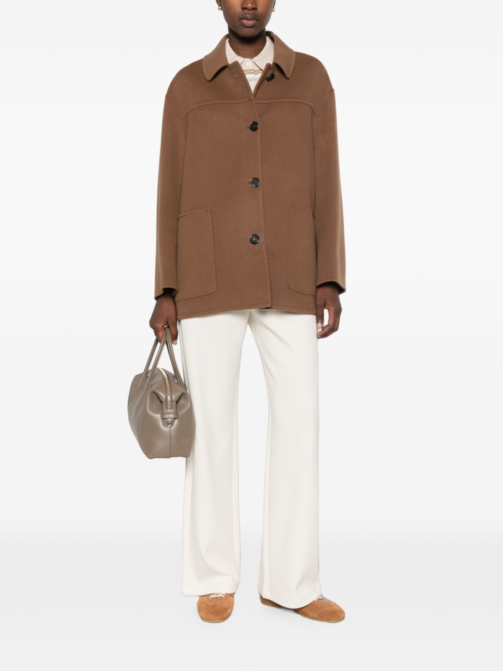 Giaccone doppiopetto 2629086011600 041 DARK CAMEL S MAX MARA