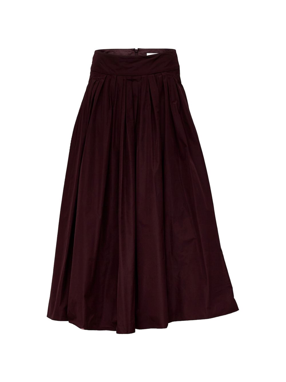 Maxi Gonna In Taffetà 2629106021 014 BURGUNDY S MAX MARA