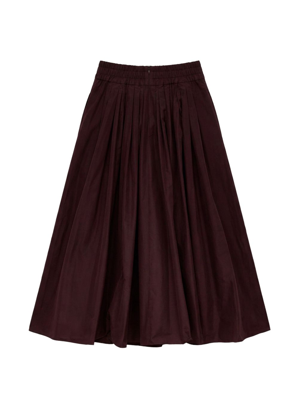 Maxi Gonna In Taffetà 2629106021 014 BURGUNDY S MAX MARA