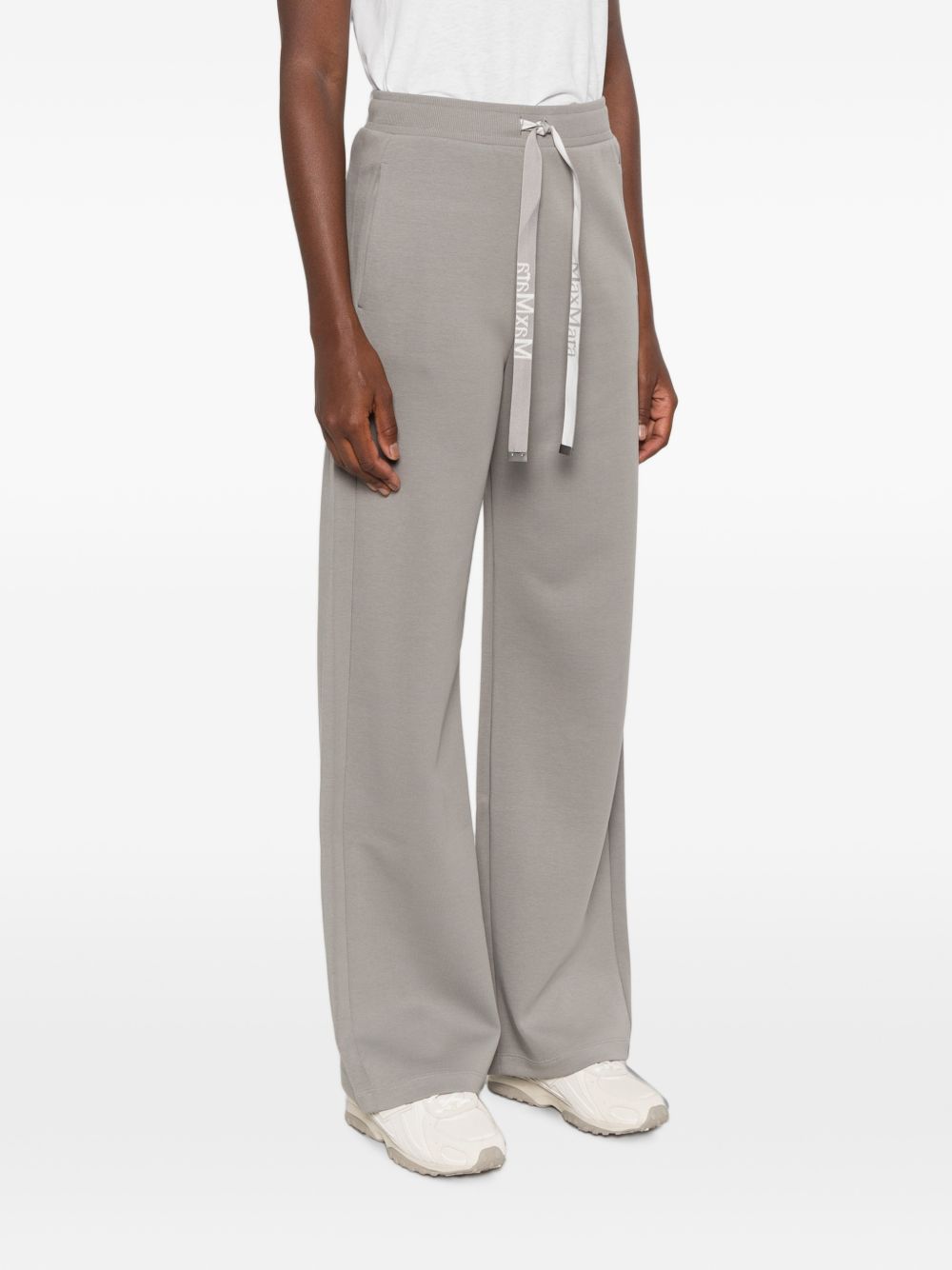 Pantaloni In Jersey Double Di Cotone 2629786021600 001 STEEL S MAX MARA