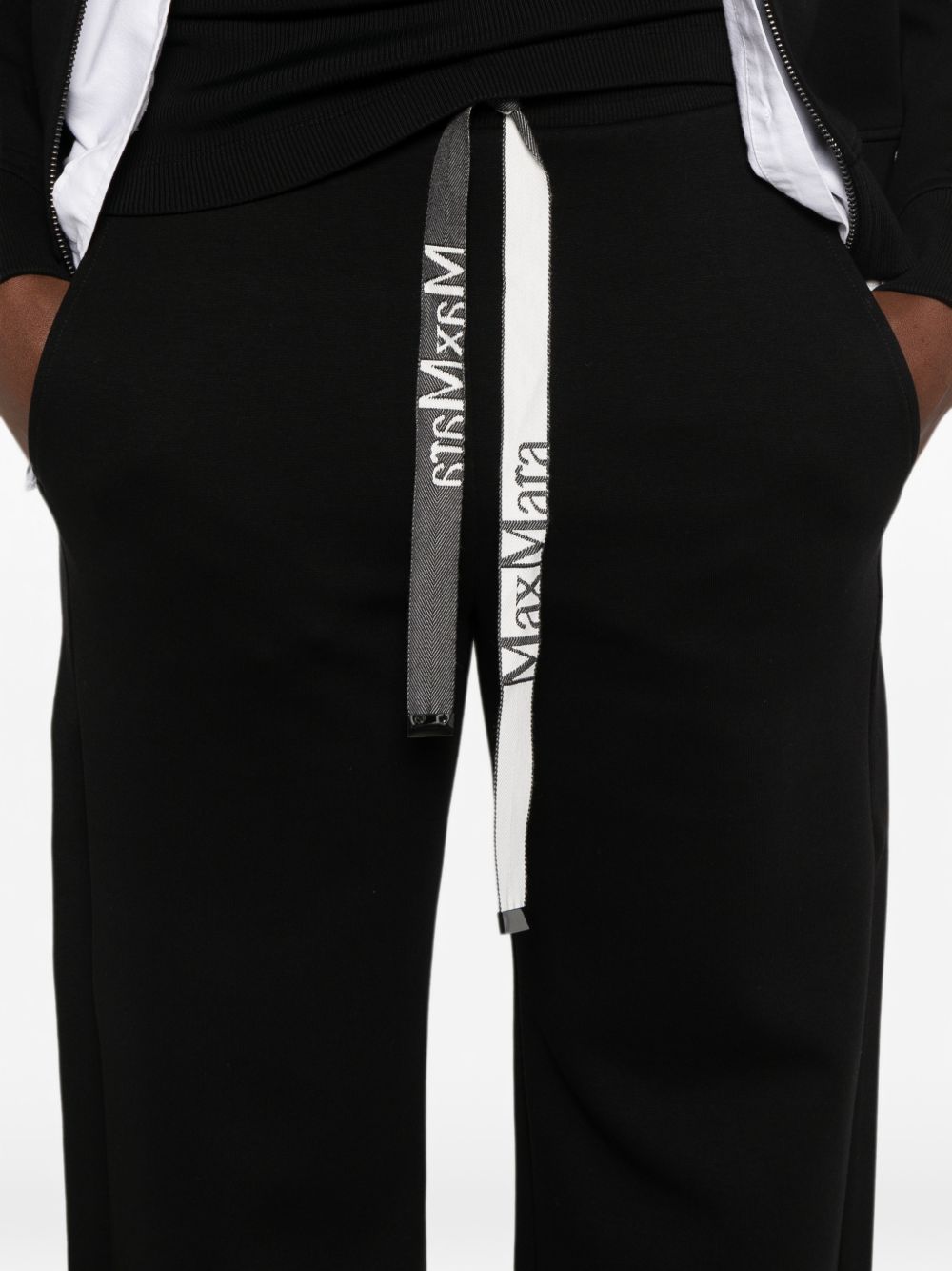 Pantaloni In Jersey Double Di Cotone 2629786021600 005 NERO S MAX MARA