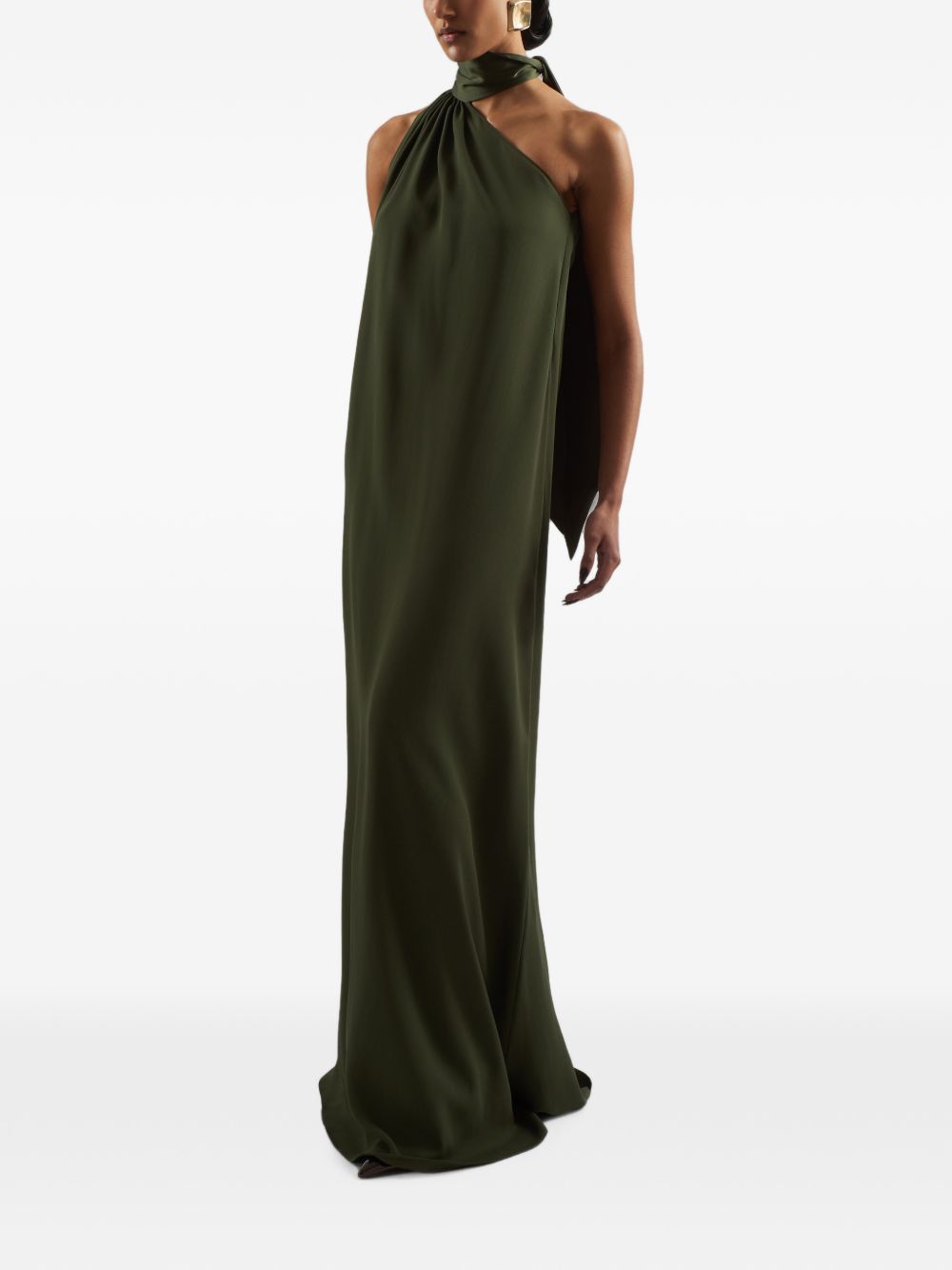 Abito Astor in Crêpe Cady TMFA2635 514 JUNIPER TALLER MARMO