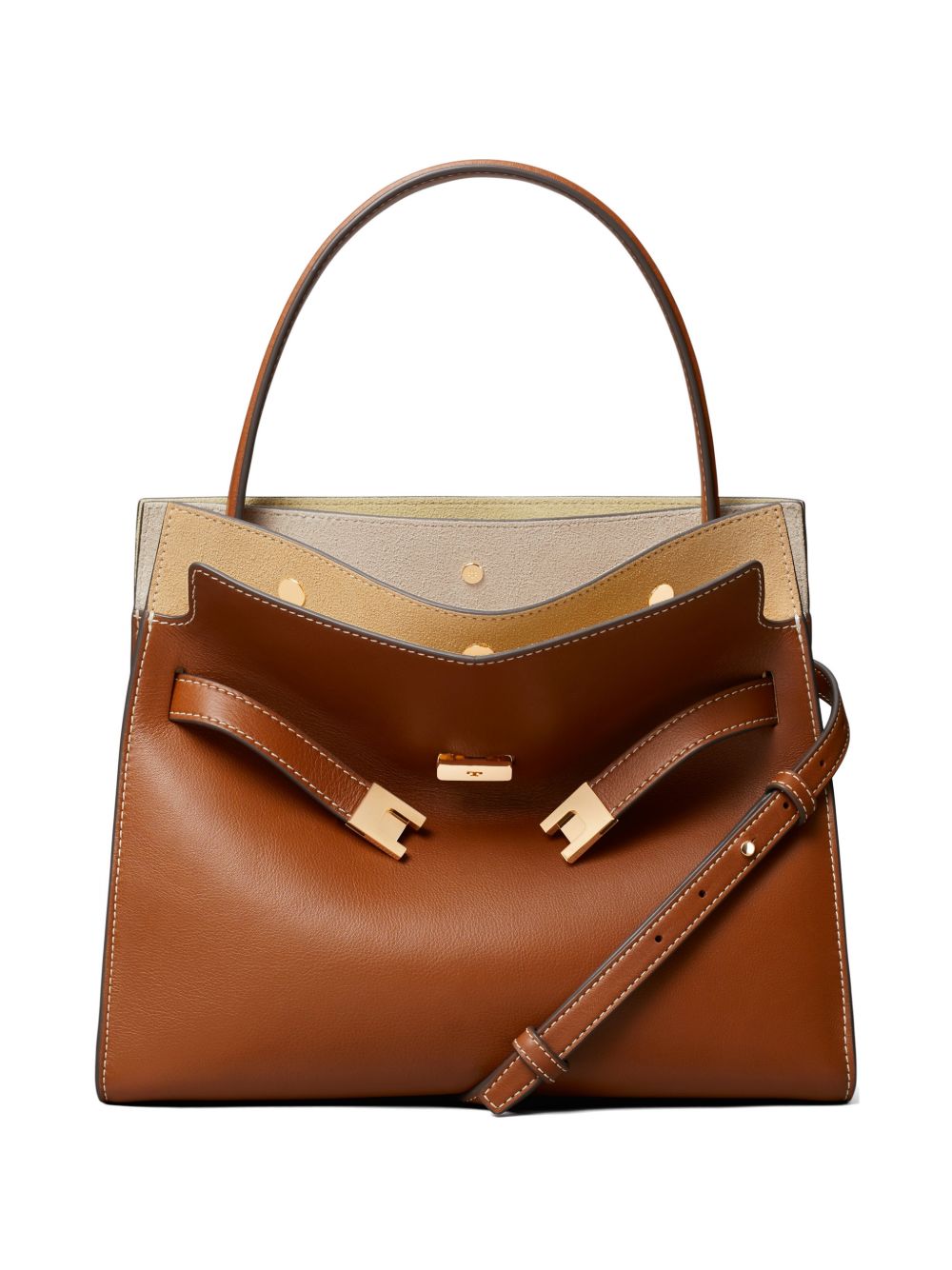 179398 200 AGED TAN TORY BURCH