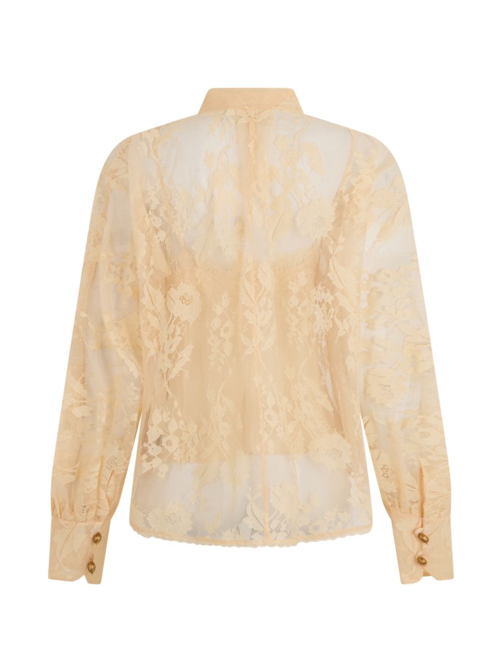 Valiant Lace Pussybow Blouse 5437TF261 SAND ZIMMERMANN
