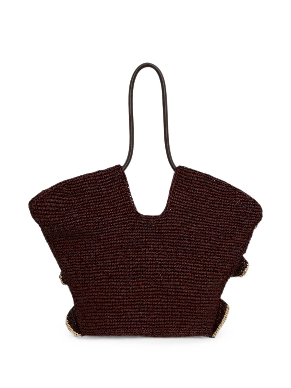 Borsa Shopping Media con Volant Goldentime 7263XS26A2 CHOCOLATE ZIMMERMANN
