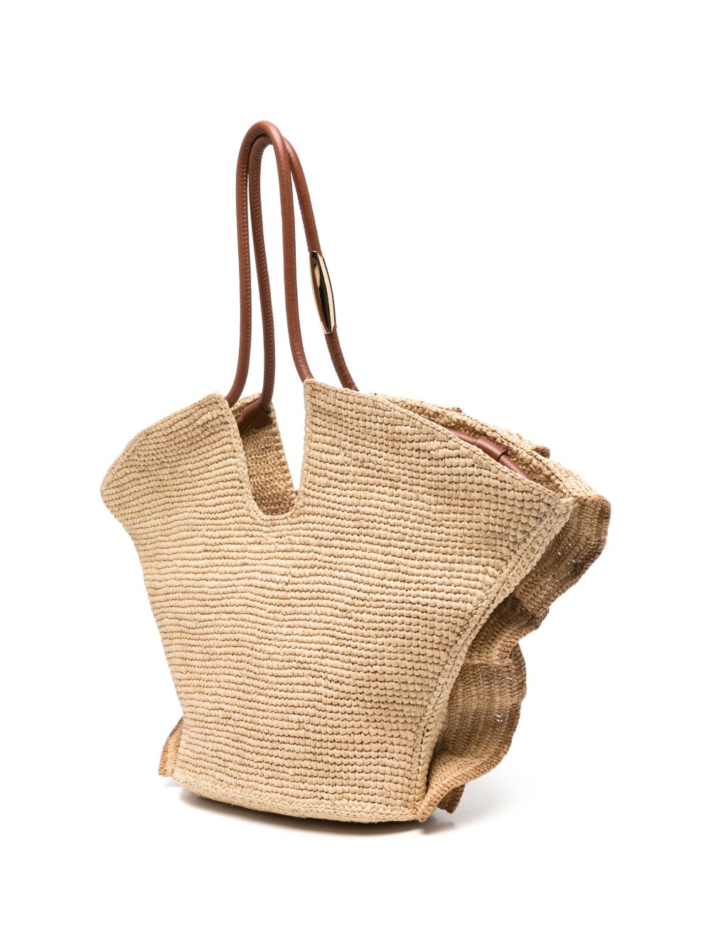 Borsa Shopping Media con Volant Goldentime 7263XS26A2 NATURAL ZIMMERMANN