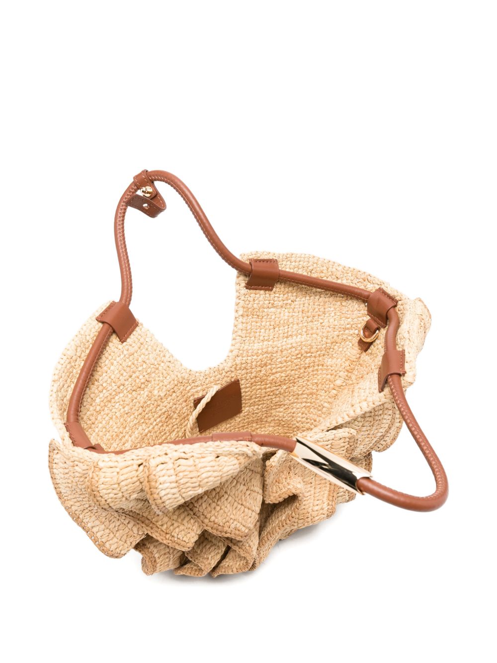 Borsa Shopping Piccola con Volant Goldentime 7976XS26A2 NATURAL ZIMMERMANN