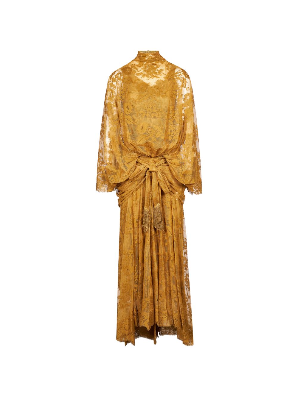 Ascent Batwing Lace Gown 9108DF262 CHARTREUSE ZIMMERMANN