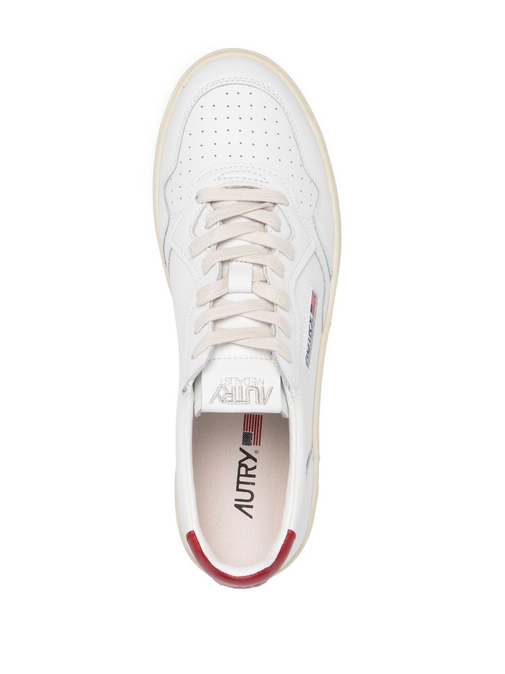 Calzature AULMLL21 WHITE RED AUTRY
