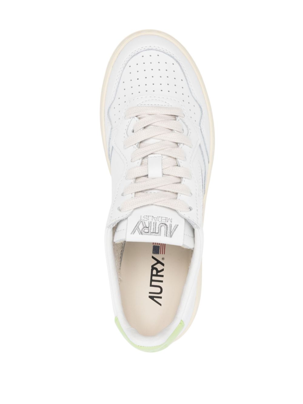 AULWLL60 WHITE SNAP GREEN AUTRY