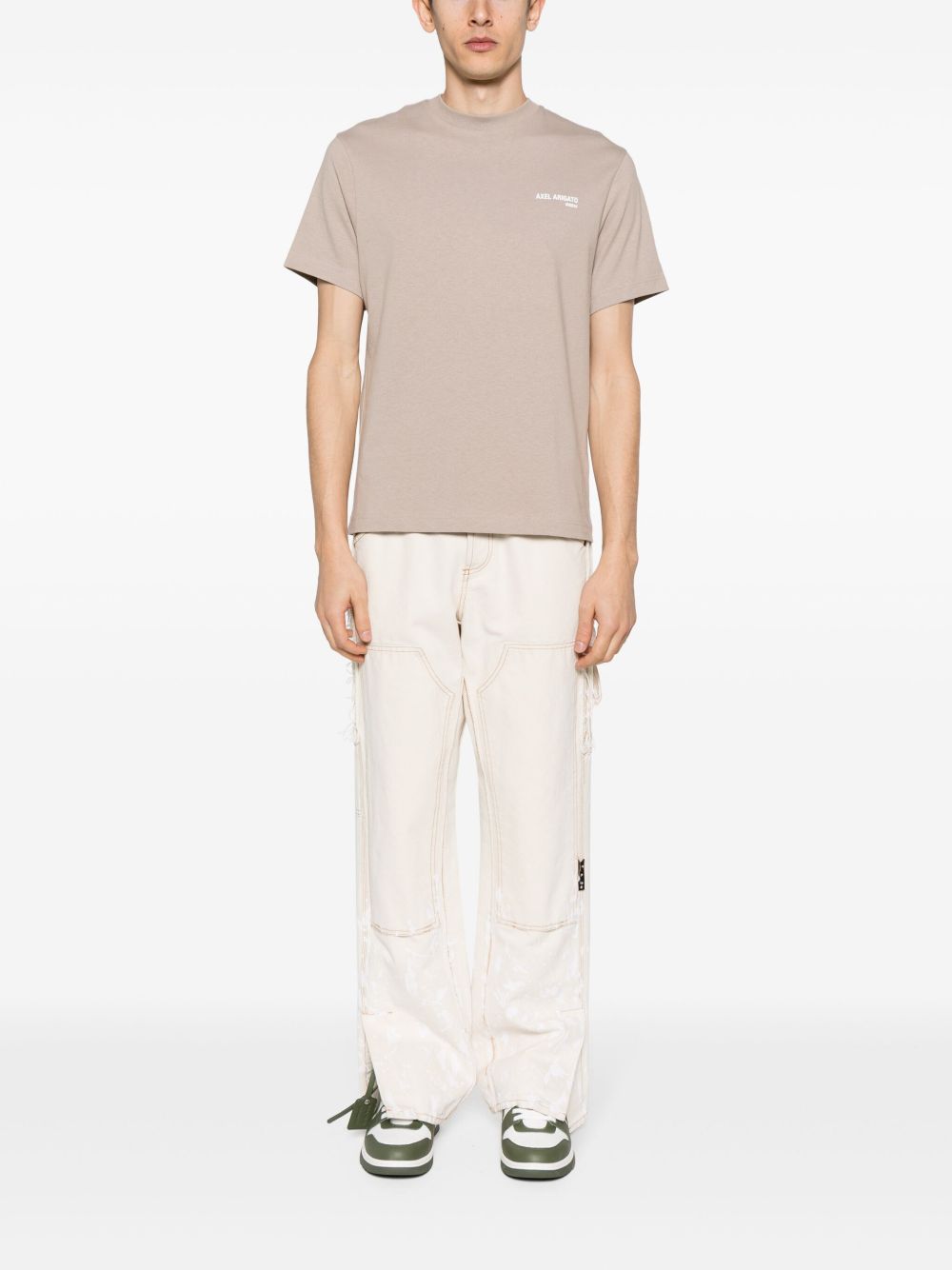 Tshirt A2215004 MID GREY AXEL ARIGATO