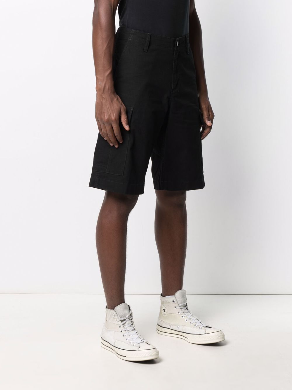 Shorts I028246 8902 BLACK RINSED CARHARTT WIP