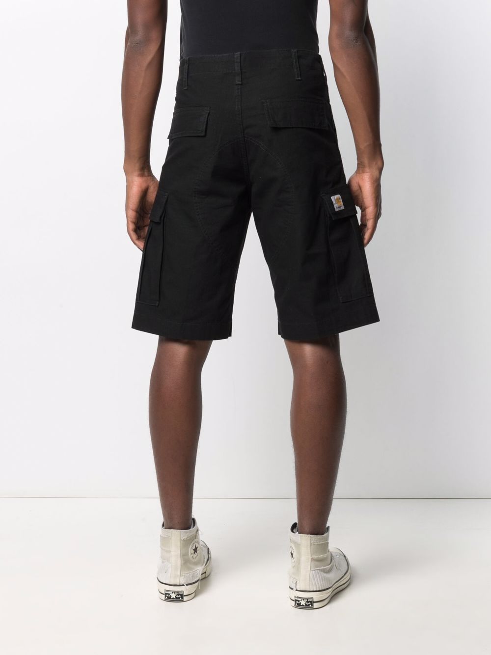 Shorts I028246 8902 BLACK RINSED CARHARTT WIP