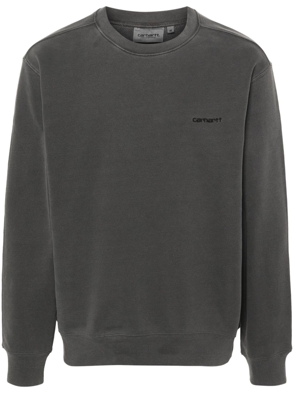 Felpa I033065 89GD BLACK GARMENT DYED CARHARTT WIP