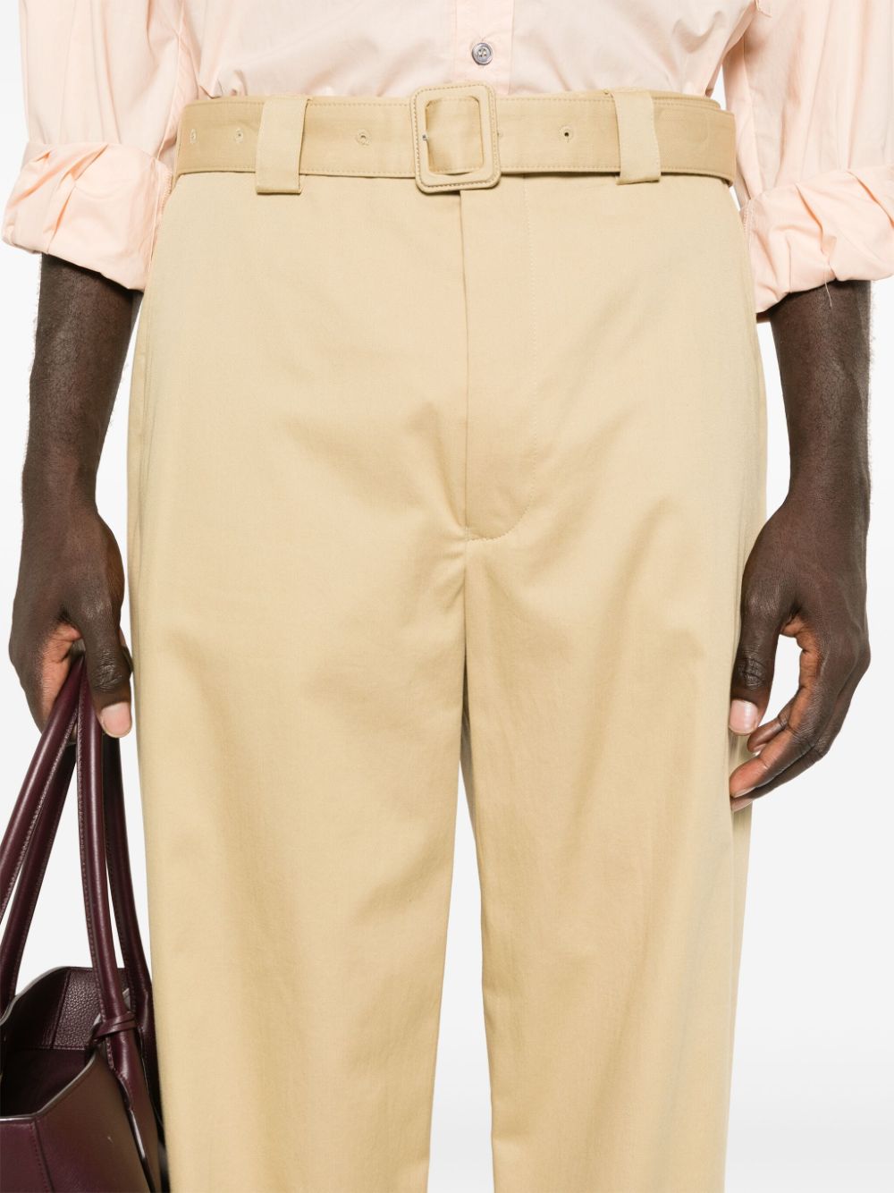 Pantaloni PAULSON8398 103 BEIGE DRIES VAN NOTEN