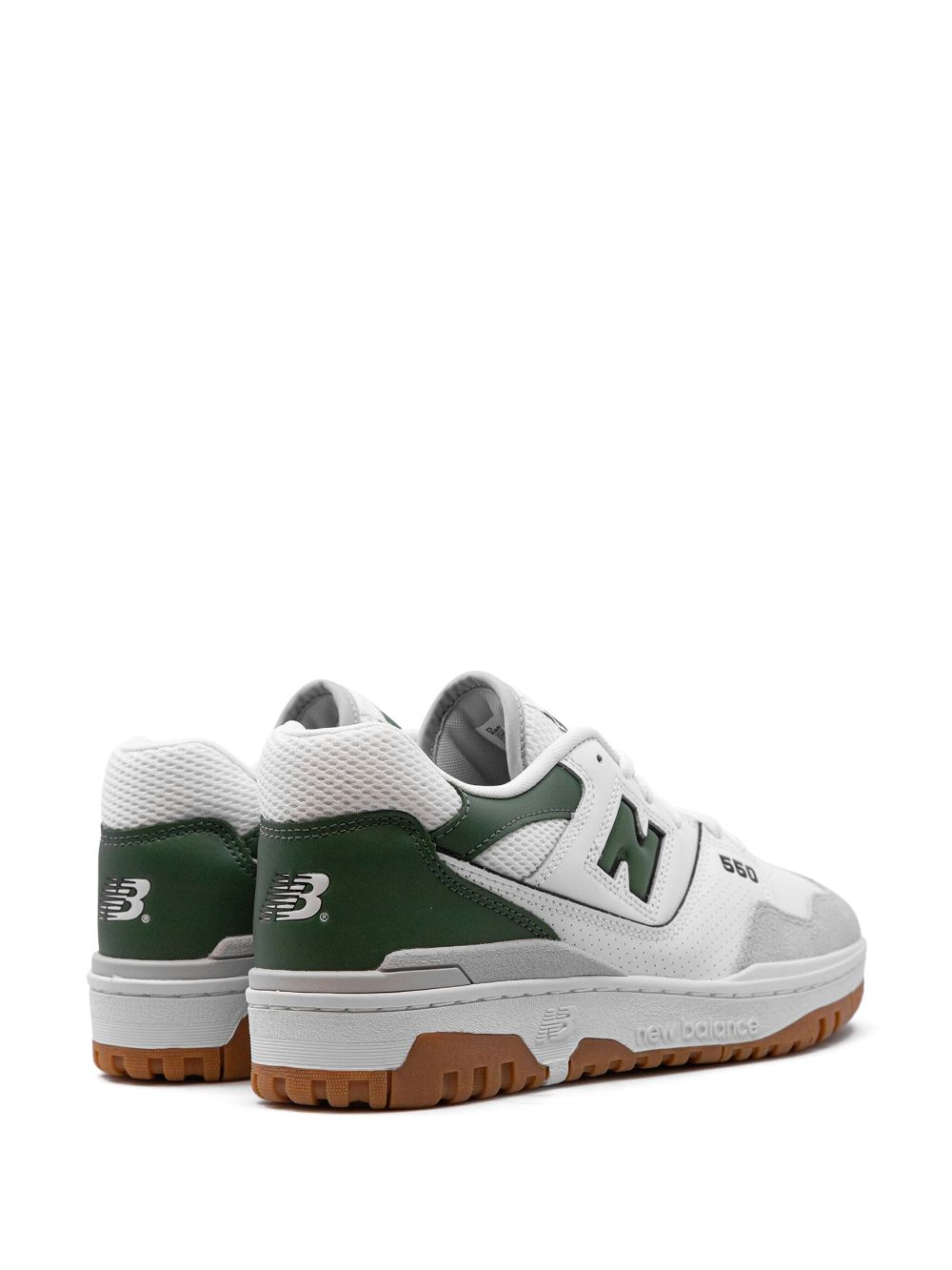 Calzature BB550ESB WHITE GREEN NEW BALANCE
